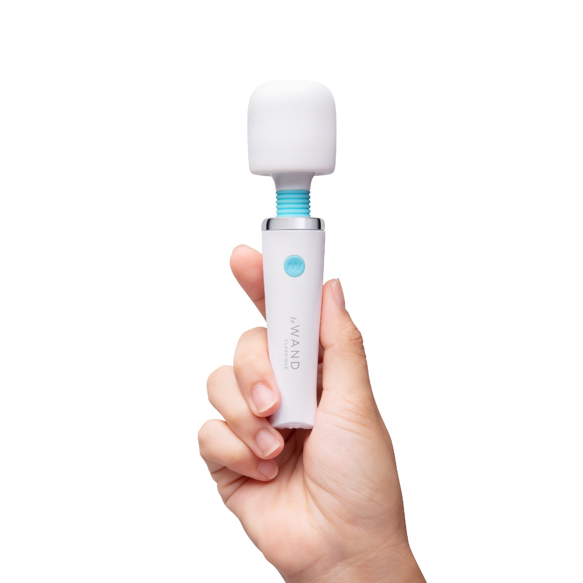 Le Wand Classique Mini Vibrating Wand Massager White - Le Wand - Lingerie & Underwear - adult product at KS Store