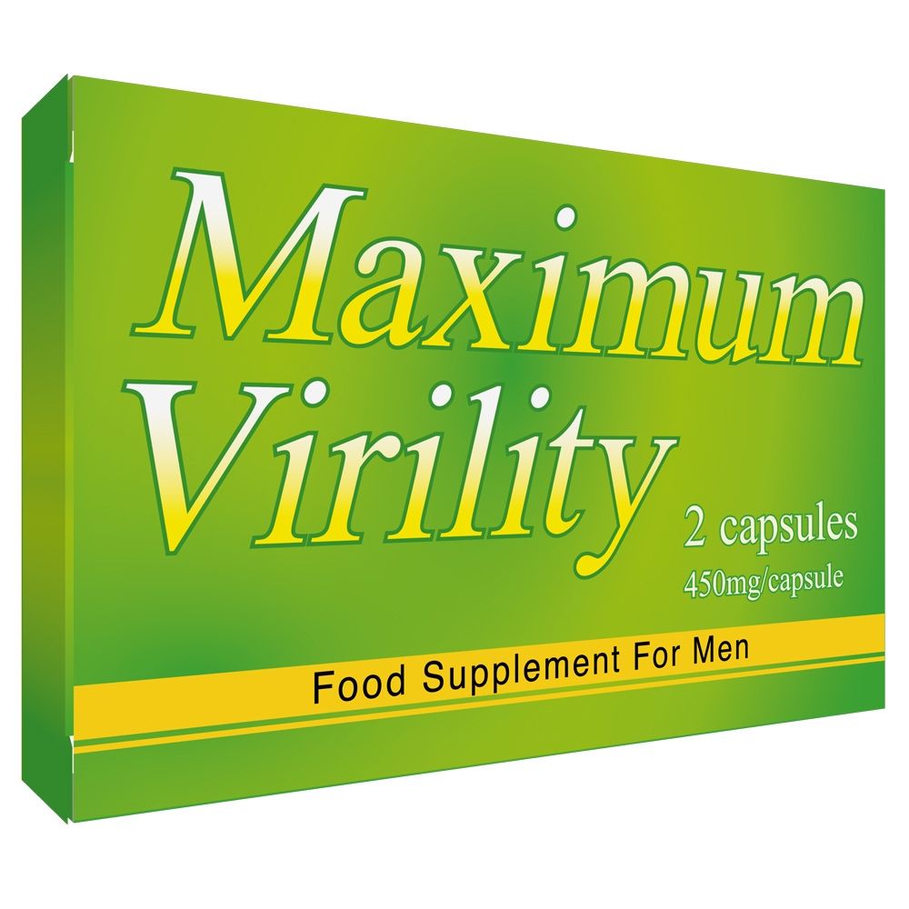 Maximum Virility Maximum Virility Food Supplement 2 Pack Green - Maximum Virility - General - adult product at KS Store