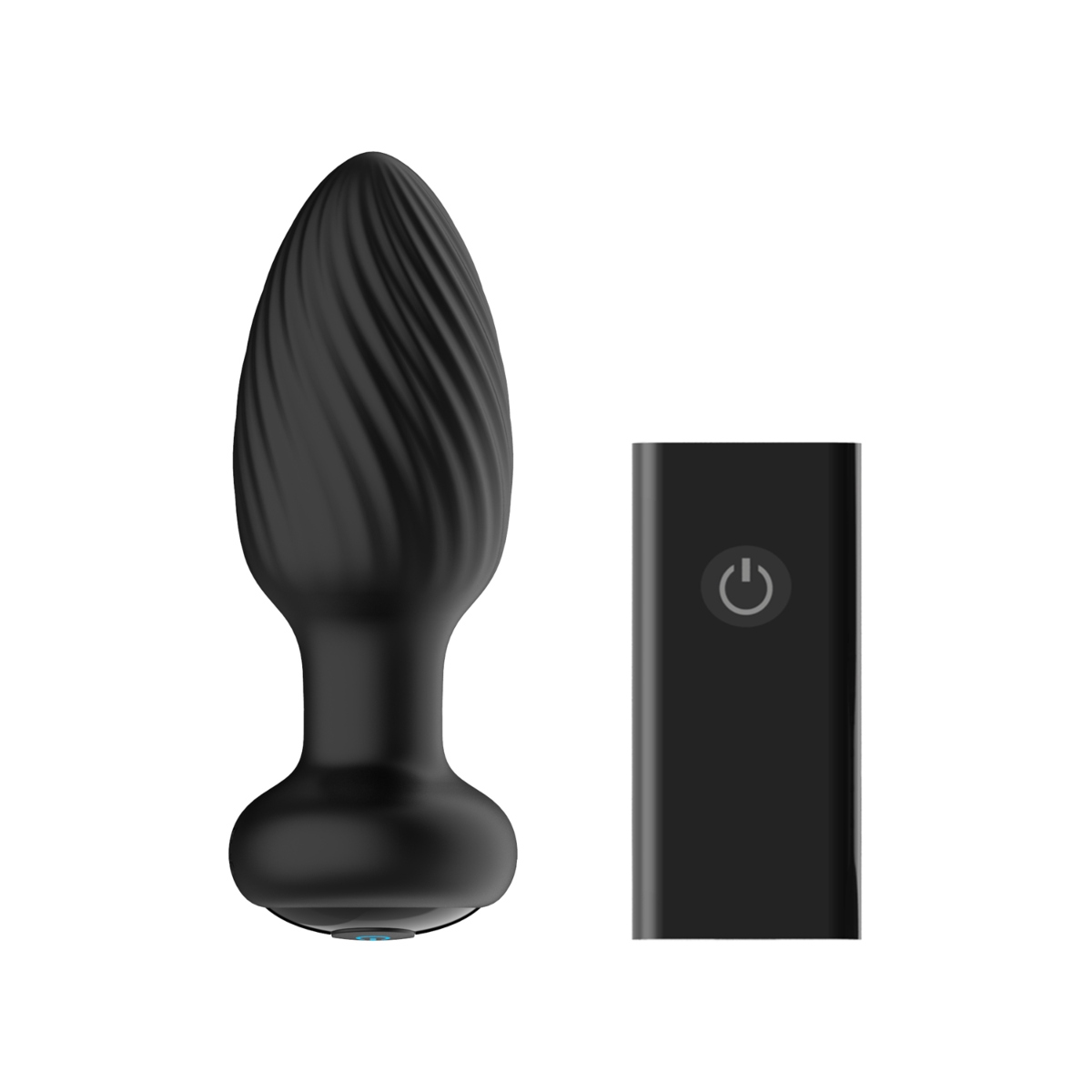 TORNADO Remote Control Rotating Butt Plug Medium - Black - Nexus - Lingerie & Underwear - adult product at KS Store