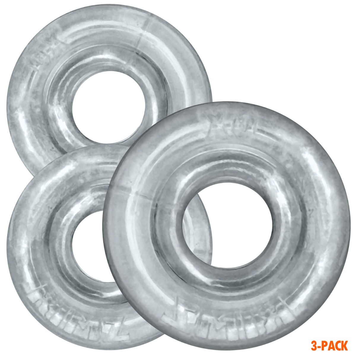 RIMRINGZ multi size 3-pack CLEAR - Oxballs - Lingerie & Underwear - adult product at KS Store