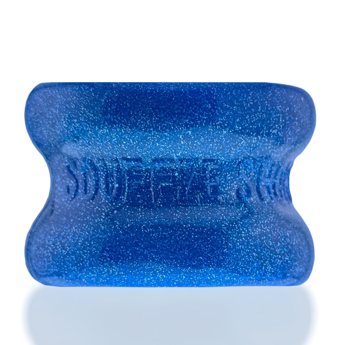 Squeeze Short Ball Stretcher Blue Fire - Oxballs - General - adult product at KS Store