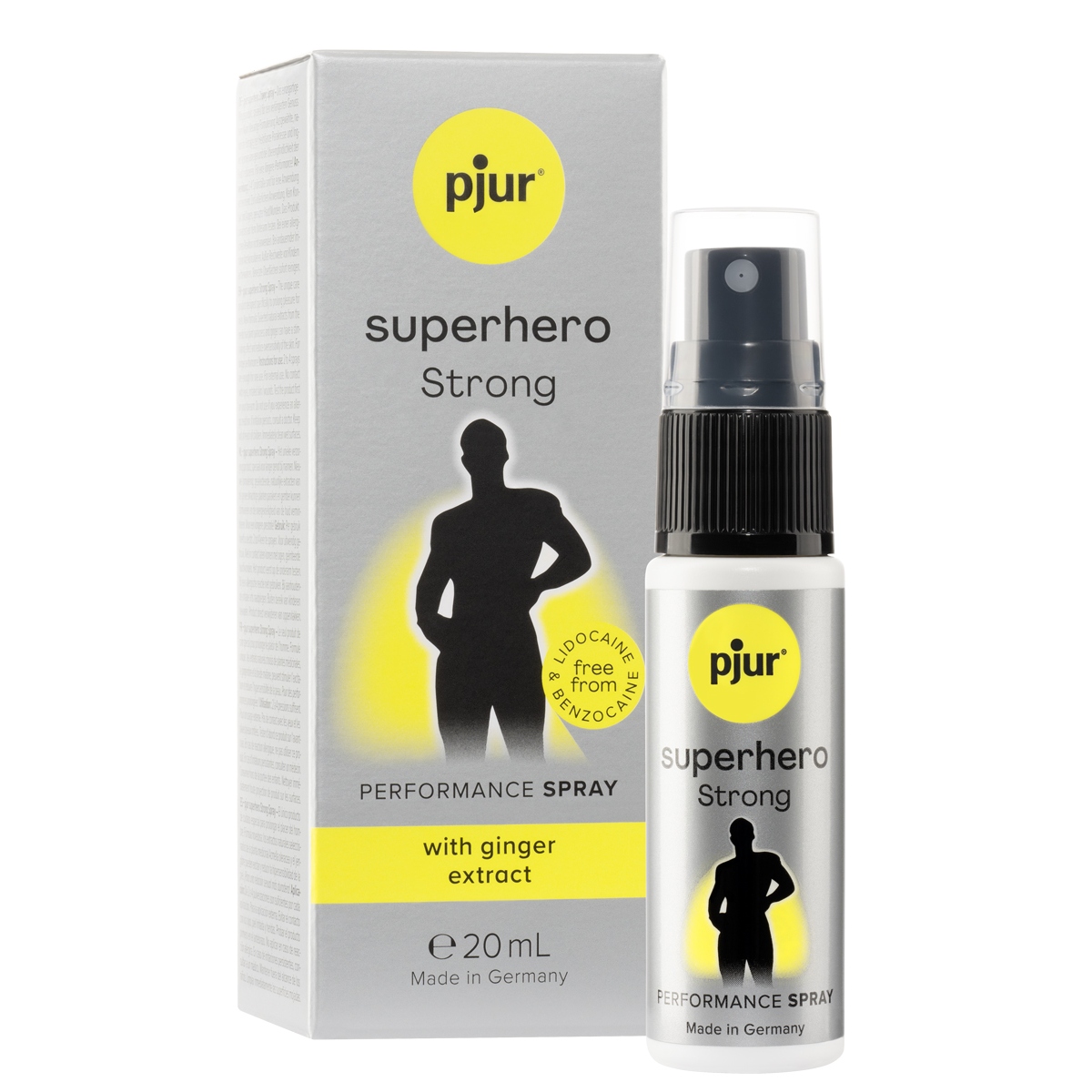Pjur Superhero Strong Transparent 20ml - Pjur - Safer Sex - adult product at KS Store