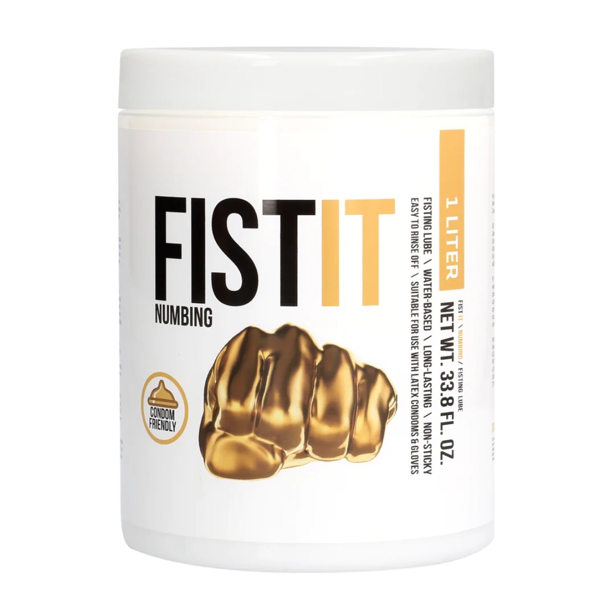 Fist It Numbing Gel Water Based Lubricant 1000 ml - Fist It - Lubricants - adult product at KS Store
