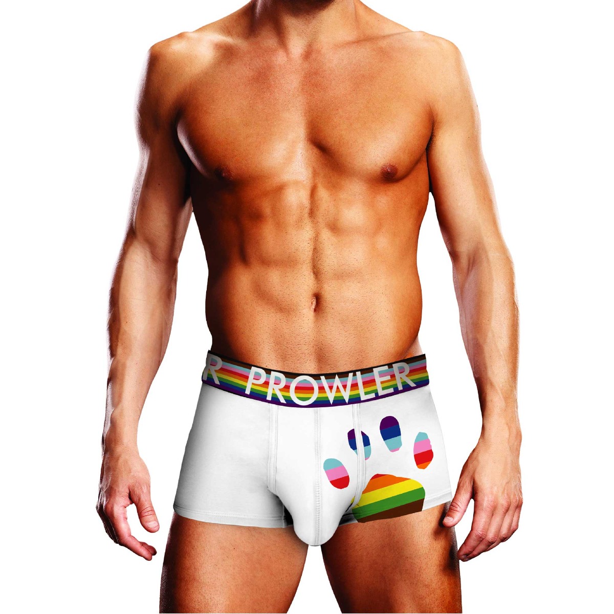 Prowler White Oversized Paw Trunk Medium - Prowler - Lingerie & Underwear - adult product at KS Store