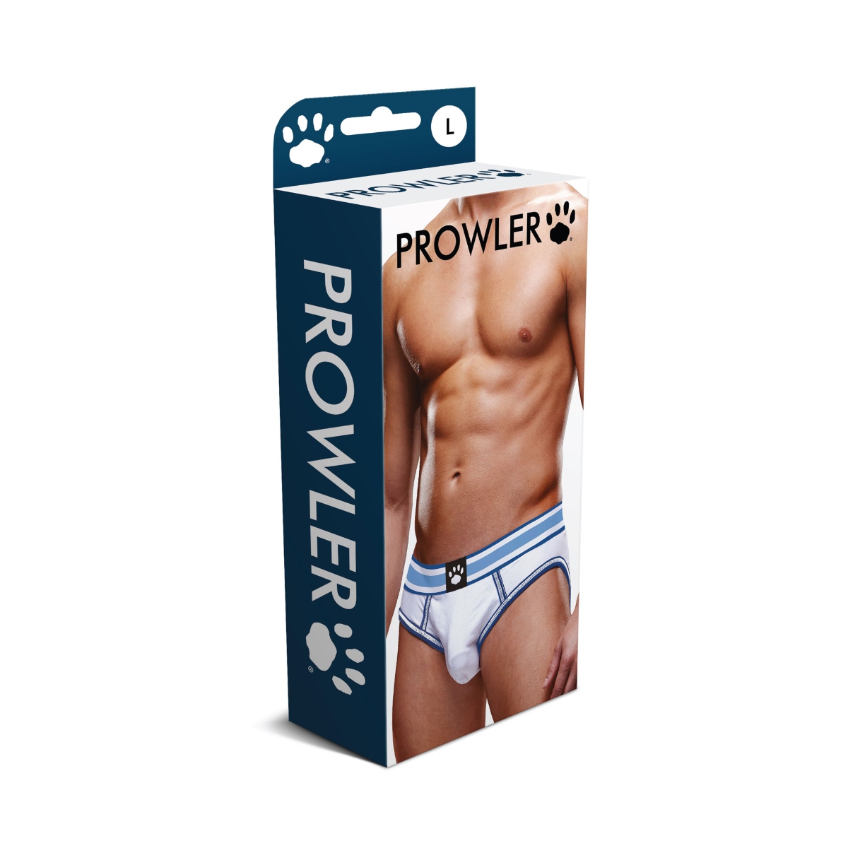 Prowler White/Blue Open Brief XL - Prowler - Lingerie & Underwear - adult product at KS Store