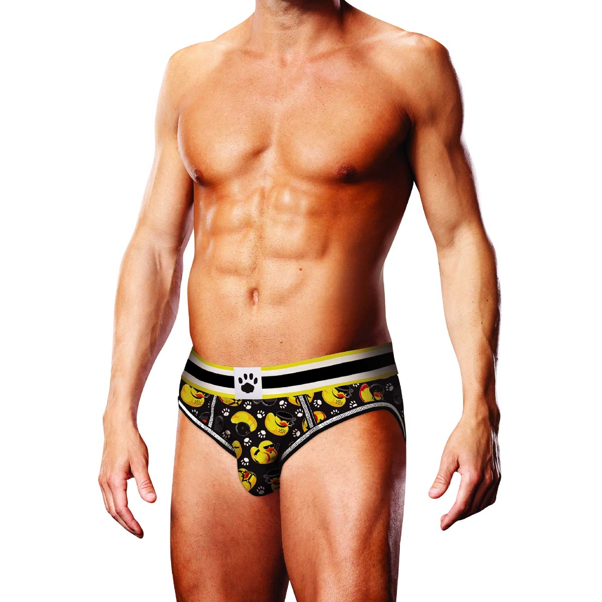Prowler BDSM Rubber Ducks Open Brief XSmall - Prowler - Lingerie & Underwear - adult product at KS Store