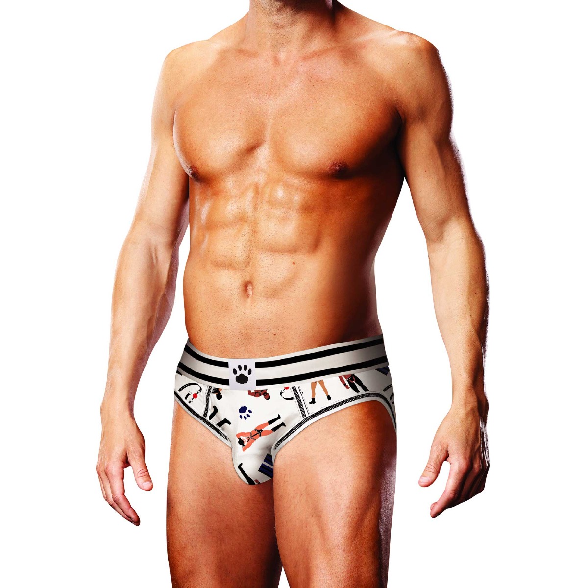 Prowler Leather Pride Open Brief XL - Prowler - Lingerie & Underwear - adult product at KS Store