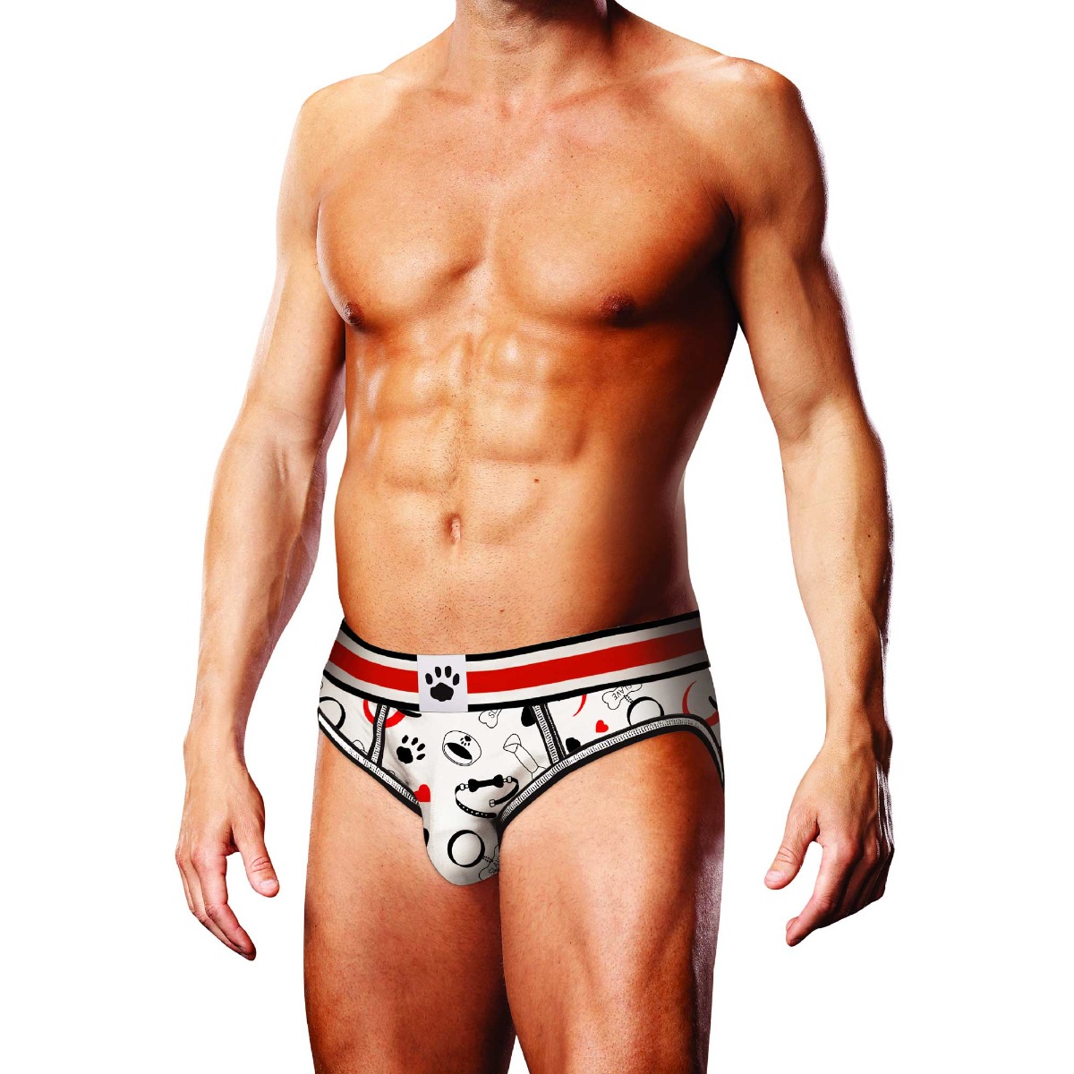 Prowler Puppie Print Open Brief XSmall - Prowler - Lingerie & Underwear - adult product at KS Store
