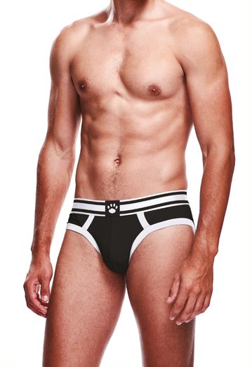 Prowler Black/White Brief XXL - Prowler - Lingerie & Underwear - adult product at KS Store
