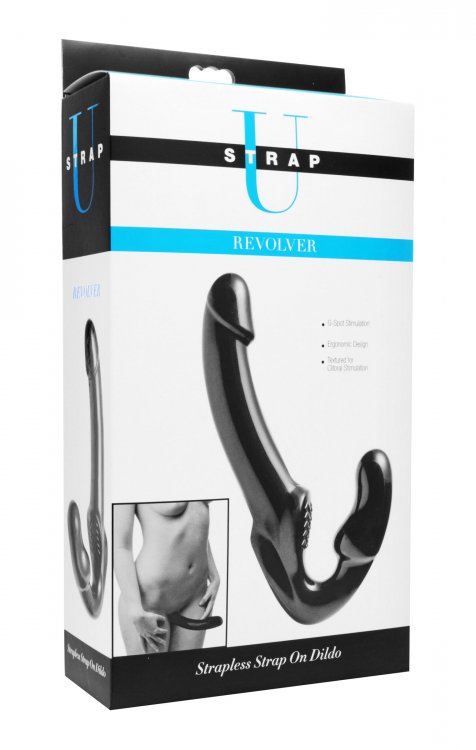 Revolver Strapless Strap On G-Spot Dildo - Strap U - Harnesses - adult product at KS Store