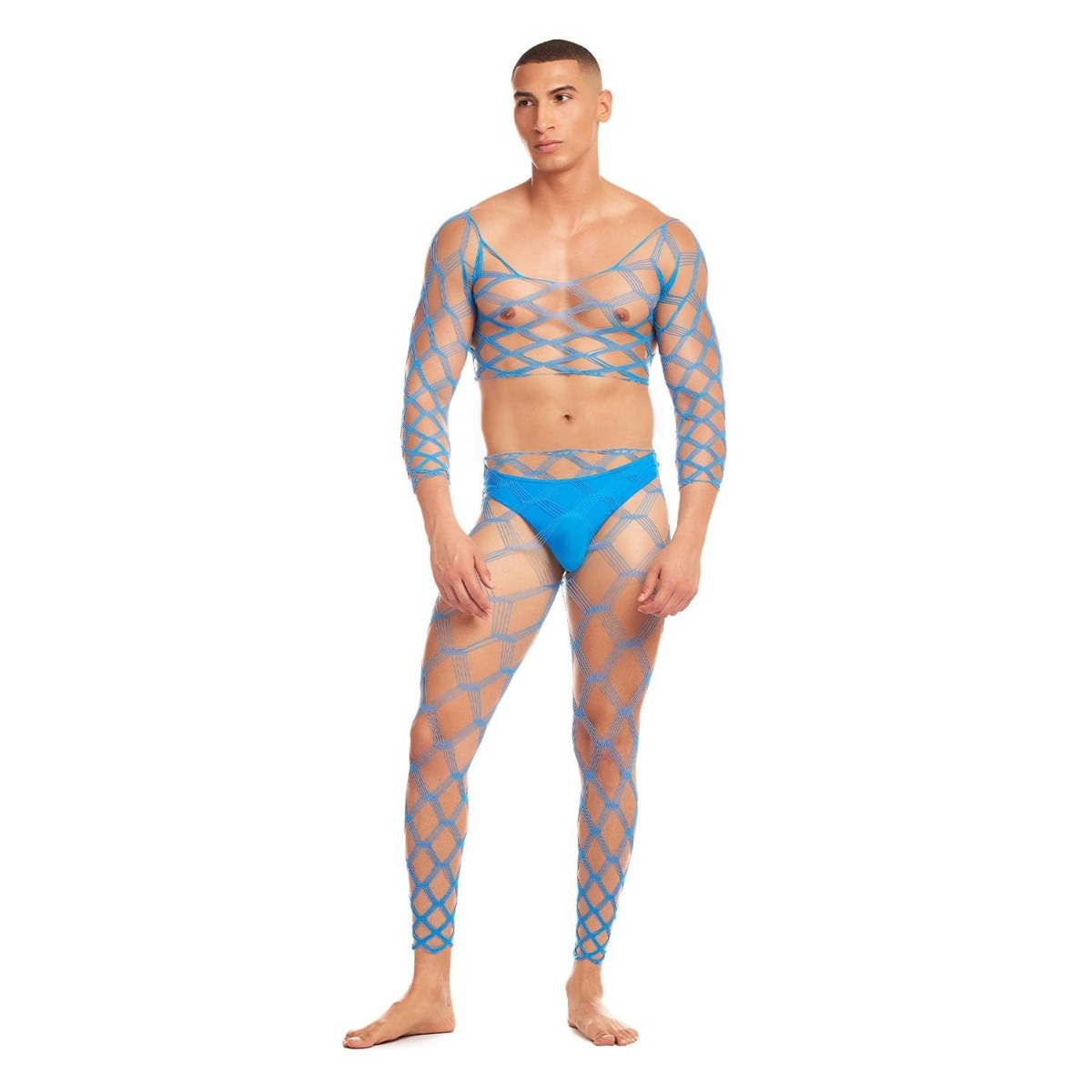 Rainbow Party Future Mode 3 Piece Set Blue SM - Rainbow Party - Lingerie & Underwear - adult product at KS Store