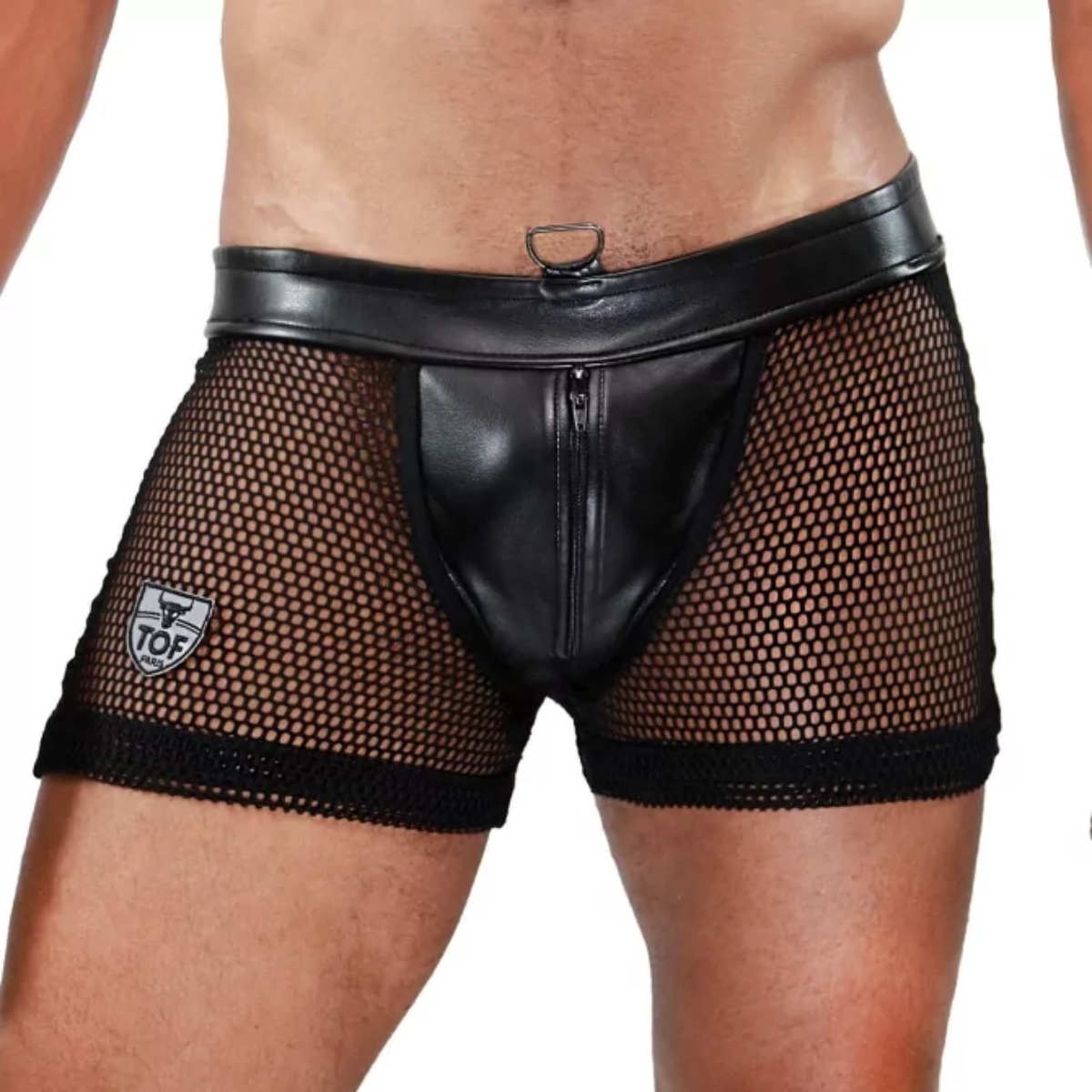 Spartacus Full zip jockshort - Size : M - TOF Paris - Lingerie & Underwear - adult product at KS Store