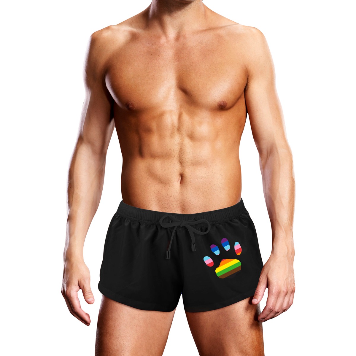 Prowler Swim Trunk White Oversized Paw Small - Prowler - Lingerie & Underwear - adult product at KS Store