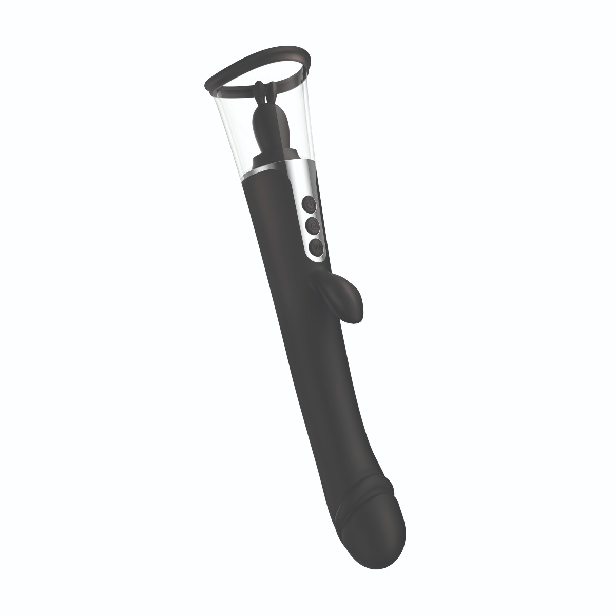 The Rabbit Company The 3 Way Rabbit Vibrator Black - The Rabbit Company - Lingerie & Underwear - adult product at KS Store