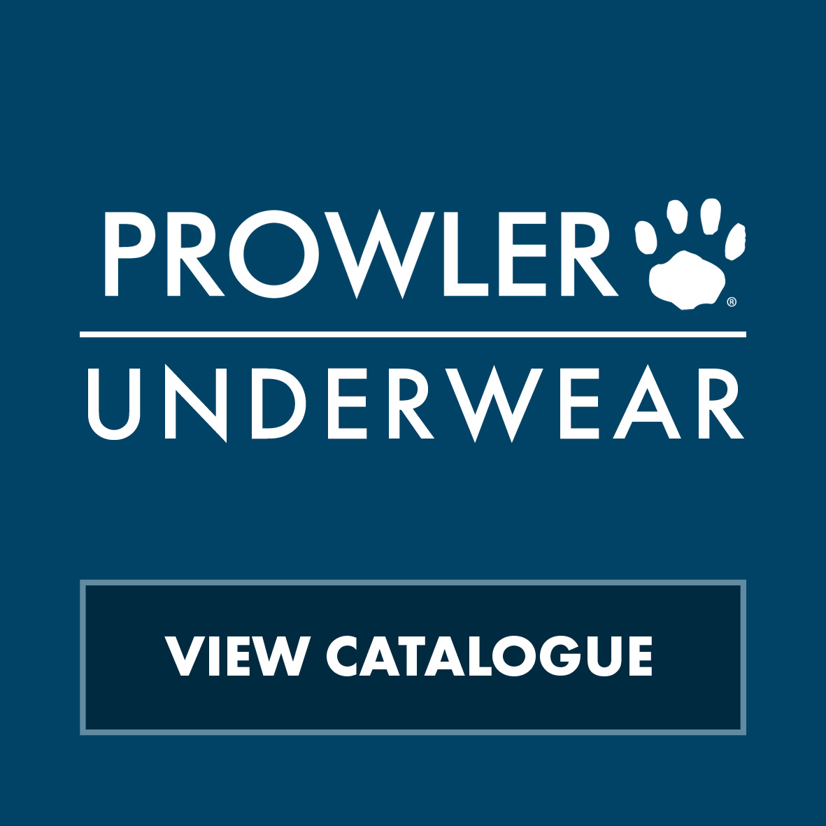 Prowler Underwear men&rsquo;s lingerie catalogue